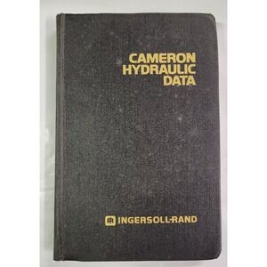 Cameron Hydraulic Data Westaway Loomis 1984 16th Edition Engineering